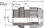 Attēls no LAPP Dawnica kablowa poliamidowa PG21 IP68 SKINTOP ST PG 21 czarny (53015250)