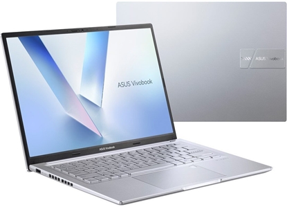 Изображение Laptop Asus ASUS Vivobook 14 M1405NAQ-LY014 Ryzen 5 150 14.0 WUXGA IPS-level Panel 60Hz 300nits AG 16GB DDR5 SSD512 AMD Radeon Graphics WLAN+BT Cam720p 42WHrs NoOS Cool Silver
