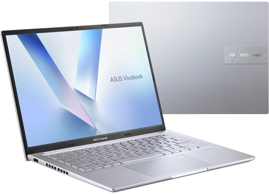 Изображение Laptop Asus ASUS Vivobook 14 M1405NAQ-LY014 Ryzen 5 150 14.0 WUXGA IPS-level Panel 60Hz 300nits AG 16GB DDR5 SSD512 AMD Radeon Graphics WLAN+BT Cam720p 42WHrs NoOS Cool Silver