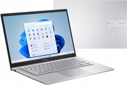Изображение Laptop Asus ASUS Vivobook 14 X1404VA-EB1575W - Core 3 100U | 14" | 16GB | 512GB | W11H | Srebrny