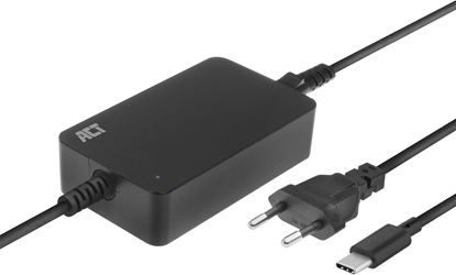 Изображение Laptop charger with USB-C, PD65W, ACT