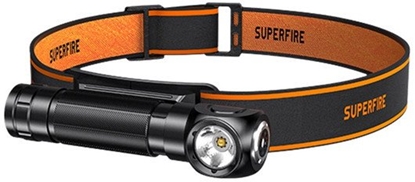 Изображение Latarka czoowa Superfire TH04-S,1000lmm USB-C
