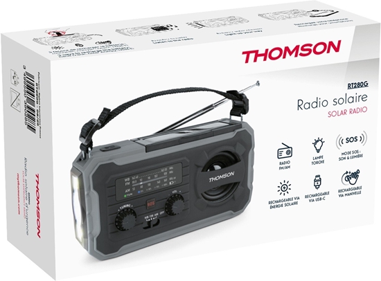 Picture of Latarka czoowa Thomson Thomson Radio Outdoor Emergency Power Bank Latarka SOS