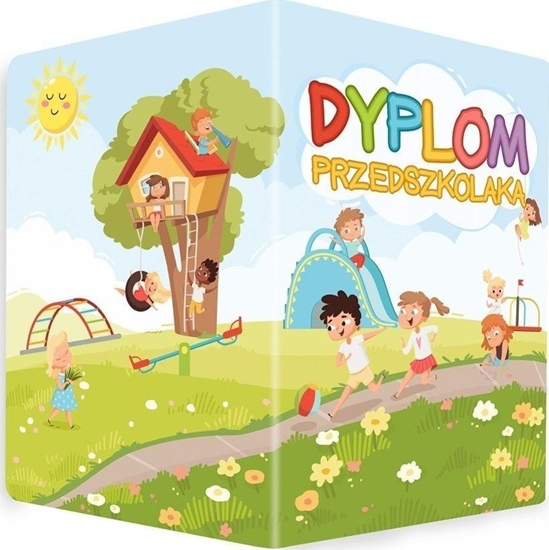 Изображение LearnHow Dyplom A5 skadany - Plac zabaw 10szt