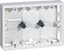 Изображение Legrand MOSAIC Puszka natynkowa podwójna pozioma 6-8 moduów biay (080276)