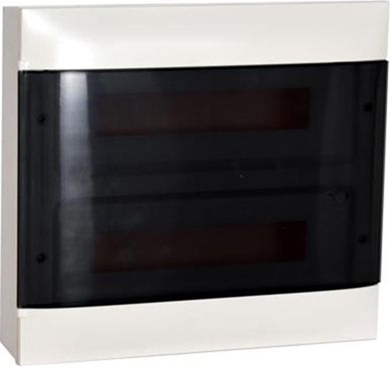 Picture of Legrand Rozdzielnica moduowa natynkowa PRACTIBOX S 2x18 drzwi przezroczyste 137437