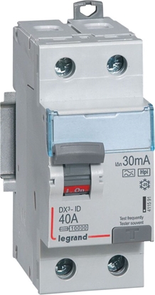 Изображение Legrand Wycznik rónicowoprdowy 2P 40A 0,03A typ HPI P302 DX3 (411591)
