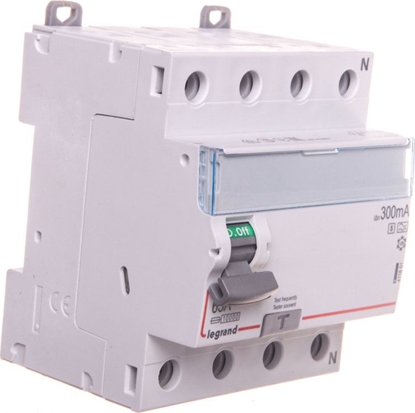 Picture of Legrand Wycznik rónicowoprdowy 4P 63A 0,3A typ A-S P304 DX3 411801