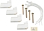 Picture of Legrand Zestaw 4 uchwytów + opaski do montau w puste ciany RWN (001490)