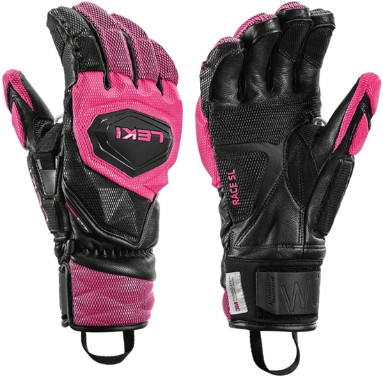 Picture of Leki LEKI RKAWICE WCR Venom SL 3D black-pink 7.5