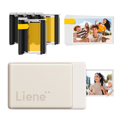 Изображение Liene Pearl N200 Pro 2x3" Portable Photo Printer Kit (Gold)