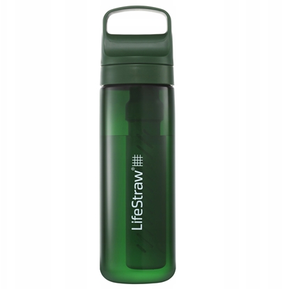 Изображение Life Straw Butelka lifestraw go 2.0 0,65l-terrace green LIFESTRAW