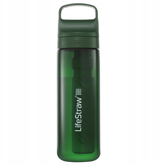 Изображение Life Straw Butelka lifestraw go 2.0 0,65l-terrace green LIFESTRAW