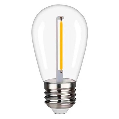 Picture of Light Bulb|VISIONAL|Power consumption 1 Watts|Luminous flux 100 Lumen|2700 K|AC220-240V, 50/60 Hz|Beam angle 360 degrees|VS-B-19