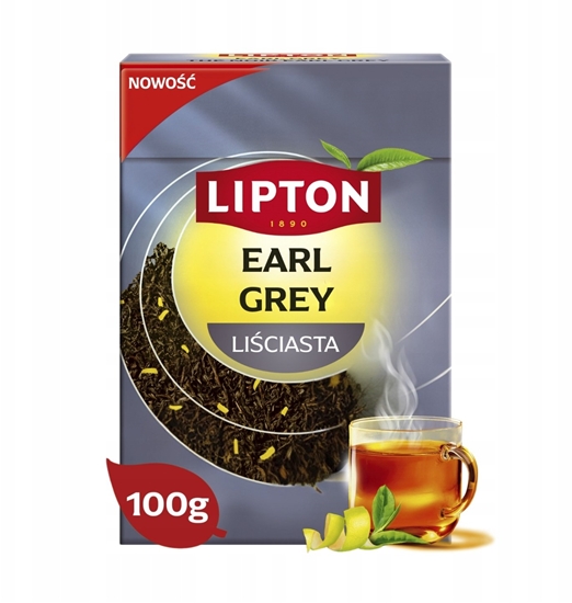 Изображение Lipton Czarna herbata liciasta Earl Grey Original Orange Pekoe 100g