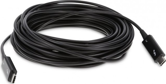 Picture of LMP Thunderbolt 3 (USB-C) Optical Cable, active, 40 Gbit/s, black, 10 m