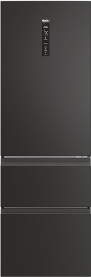 Picture of Lodówka Haier 3D 60 Series 5 Total No Frost 360 L wysoko 185 cm czarny - Ledusskapis HTW5618DNPT (6901018087424)