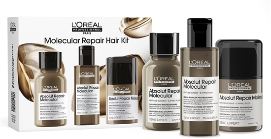 Picture of LOreal Paris L'OREAL PROFESSIONNEL_SET Molecular serum 75ml + szampon 100ml + maska 50ml
