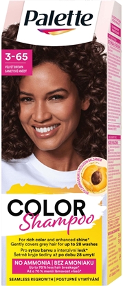 Изображение LOreal Paris PALETTE_Color Shampoo szampon koloryzujcy do 28 my 3-65 Velvet Brown