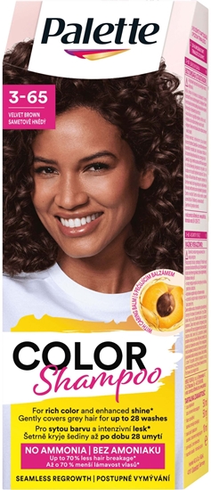 Picture of LOreal Paris PALETTE_Color Shampoo szampon koloryzujcy do 28 my 3-65 Velvet Brown
