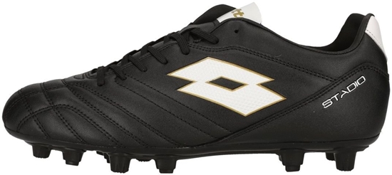 Picture of Lotto LOTTO BUTY Stadio 705 FG Unisex All Black/All White 10.0 43.0