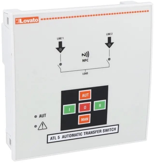 Picture of Lovato Electric Sterownik ukadu SZR zasilanie pomocnicze 100-240VAC obudowa 144x144mm ATL500