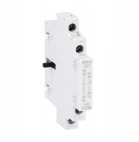 Picture of Lovato Electric Zestyki pomocnicze 1Z+1R monta boczny, zaciski rubowe do styczników BF160...BF400 BFX12C11