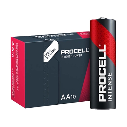 Picture of LR6/AA baterija 1.5V Duracell Procell INTENSE POWER sērija Alkaline High drain iepakojumā 10gab.