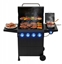 Attēls no LTC LTC BBQ, Grill gazowy, 5 palników, miejsce na butl, czarny