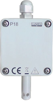 Изображение Lumel Przetwornik temperatury i wilgotnoci bez wyjcia analogowego czujnik przy obudowie (P18 000P0)