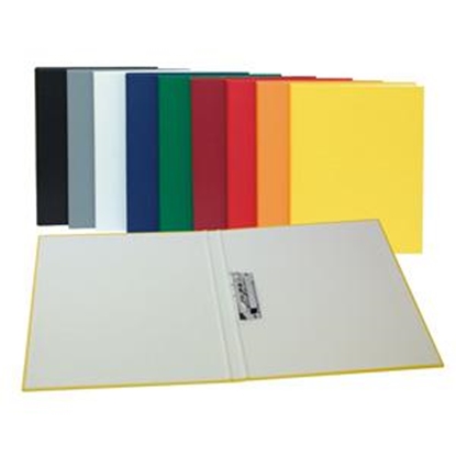 Picture of Mape A4 ar piespiedēju, kartona/PVC, melna