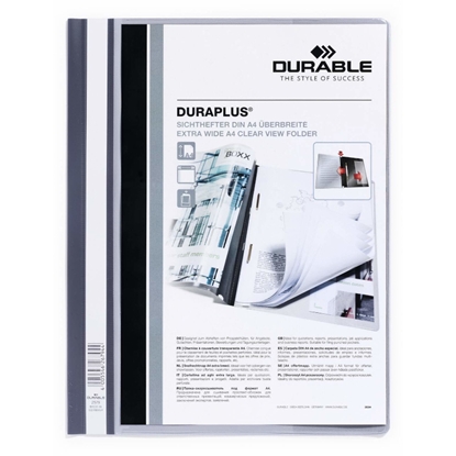 Picture of Mape ātršuvējs Duraplus DURABLE A4+ pelēka DE