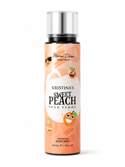 Изображение Marc Dion Kristina's Body Spray Sweet Peach 236ml