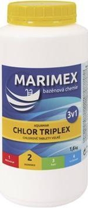 Attēls no Marimex Chemia basenowa Chlor Triplex 3 w 1 - 1,6 kg (tabletki)