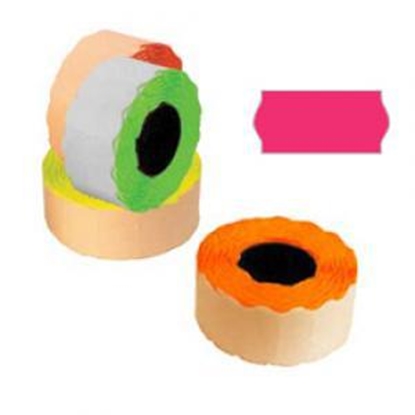 Picture of Marķēšanas lente 26 x 12mm, rozā, 1000 uzlīmes rullī