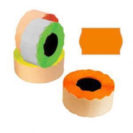 Picture of Marķēšanas lente 26 x 16mm, oranža, 1000 uzlīmes rullī
