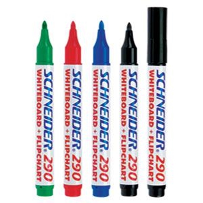 Picture of Marķieru komplekts 290, 4 krāsas, Schneider