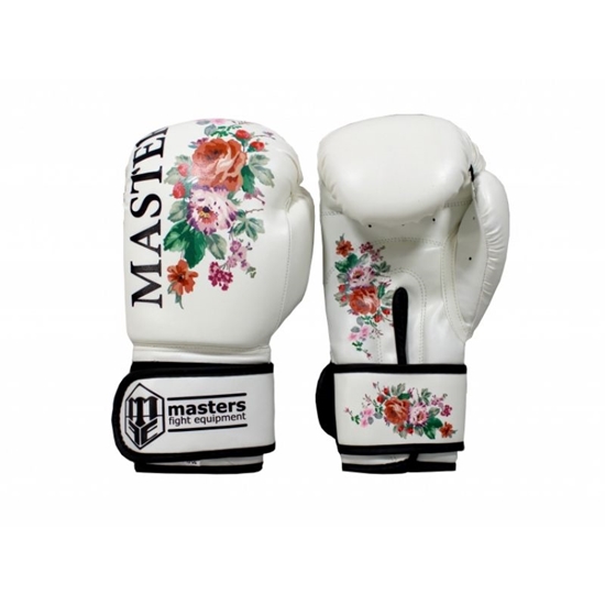Picture of MASTERS RPU-FLOWER boksa cimdi - różowy+10 oz