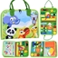 Picture of Materiaowa edukacyjna ksieczka manipulacyjna Montessori zegar ZA6022 EDUKAMP