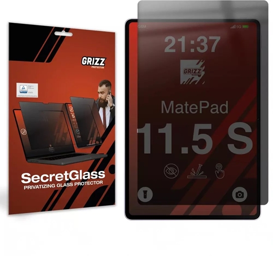 Picture of GrizzGlass Matowe szko prywatyzujce GrizzGlass SecretGlass do Huawei MatePad 11.5 S (2025)