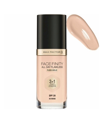 Picture of Max Factor Facefinity All Day Flawless 3in1 Foundation 055 Beige 30ml