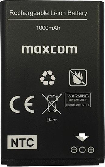 Picture of Maxcom Akumulator MM35D/36D/142/143/428/460/560 Bl-5c 1000mah NTC