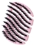 Attēls no Maxi Pin SISTER YOUNG_Mila Pcket Hair Brush maa szczotka do wosów z wosiem z dzika Pink