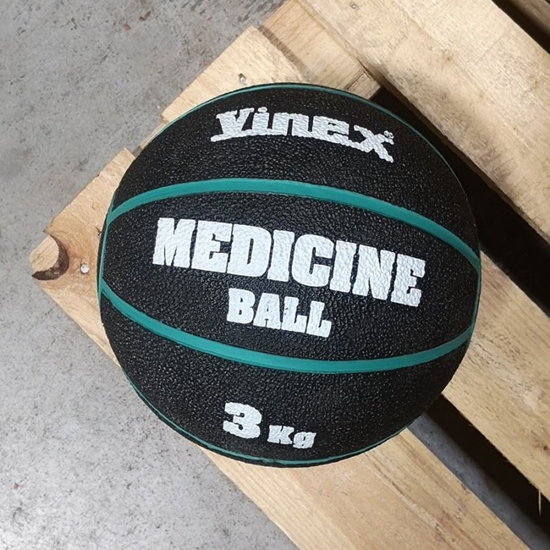 Изображение Medicīniskās bumbas rehabilitācija Vinex VMB-L003G 3kg HS-TNK-000008476