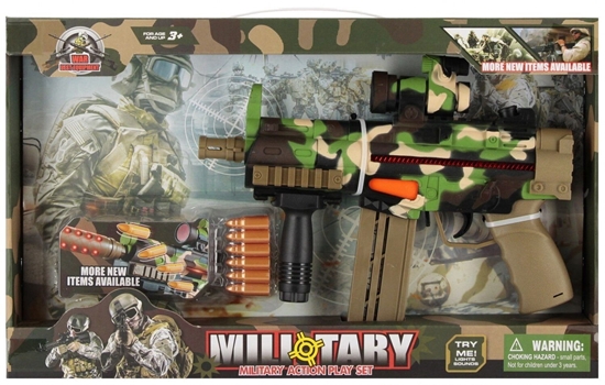 Picture of Mega Creative PISTOLET NA POCISKI B/O 44X28X6 MC WB 36