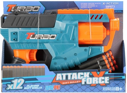 Attēls no Mega Creative PISTOLET NA STRZAL AKC 31X23X7 MC WB 24/48