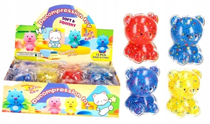 Attēls no Mega Creative ZAB WYCISKANA MISIEK 8CM MIX4 MC DISP 12/288