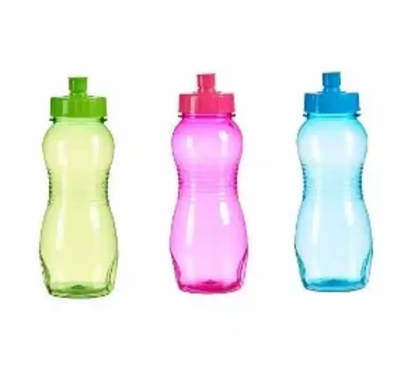 Изображение Memorysolution Butelka na wod 550 ml 3 kolory 21×7.5×6.5 cm 47311 Leknes 47311 (8430852473110)