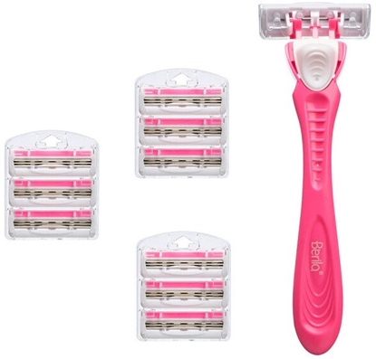 Изображение Men's razor with 10 cartridges, 21×11×3 cm, 12207, Berilo