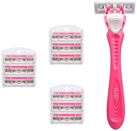 Изображение Men's razor with 10 cartridges, 21×11×3 cm, 12207, Berilo
